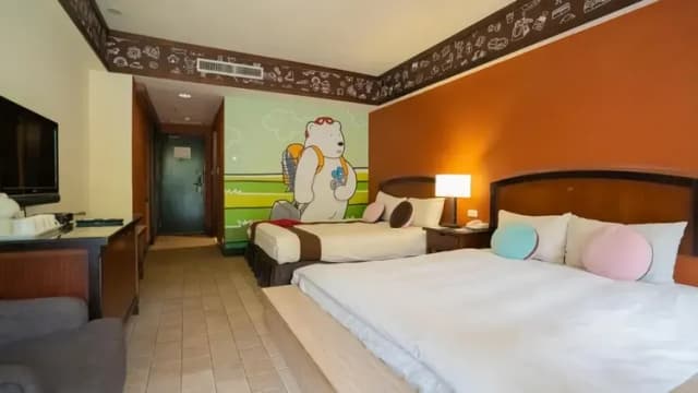 墾丁悠活渡假村｜早餐吃到12點！-『獨家優惠』巧克力客房-7