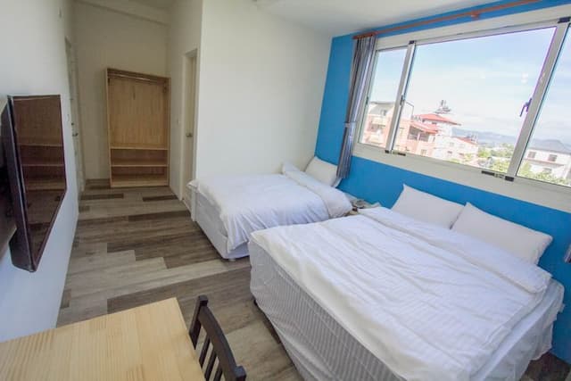 芯春ホームステイ-Plumbago 藍雪花-2