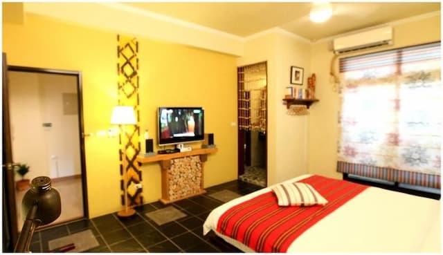 怡然居攝影風格民宿｜風格房型｜慢活花蓮-原住民雙人房-2