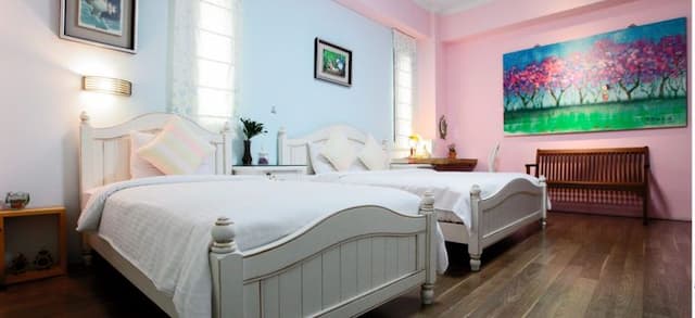 怡然居攝影風格民宿｜風格房型｜慢活花蓮-繪本風雙人房-1