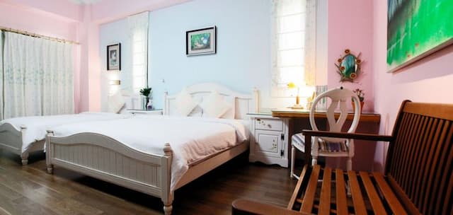 怡然居攝影風格民宿｜風格房型｜慢活花蓮-繪本風雙人房-3