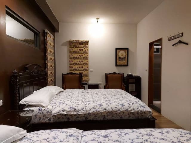 出門獺踏-園景四人房-5