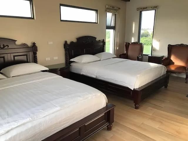 出門獺踏-園景四人房-2