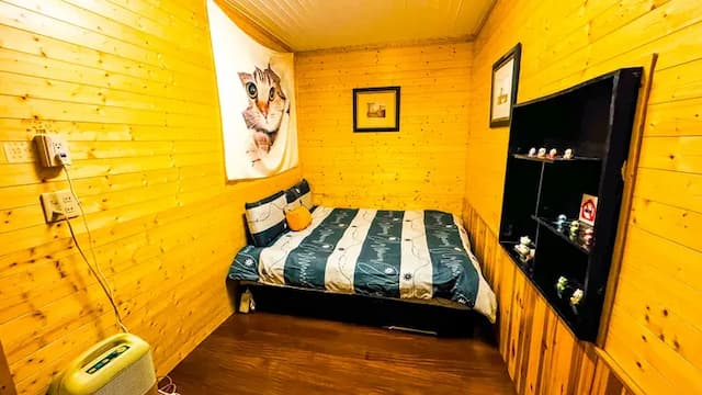 清境31民宿-貓咪親子6人房-14