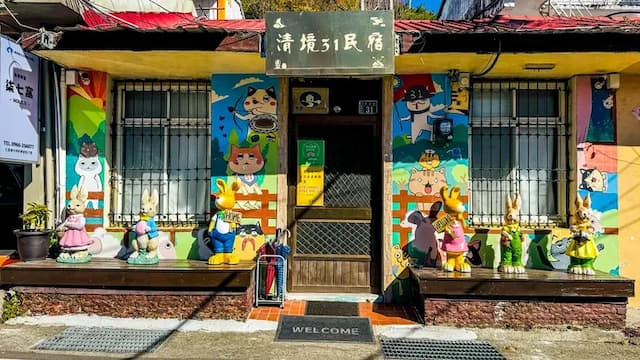 清境31民宿-貓咪親子6人房-2