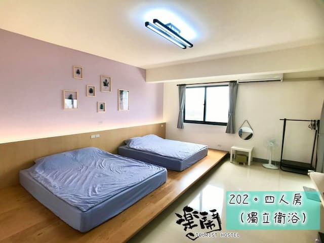 澎湖樂鬧民宿 525-12人包棟 | 雙人房*2,四人房*2-5