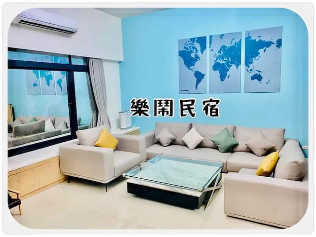 澎湖樂鬧民宿 525-12人包棟 | 雙人房*2,四人房*2-3