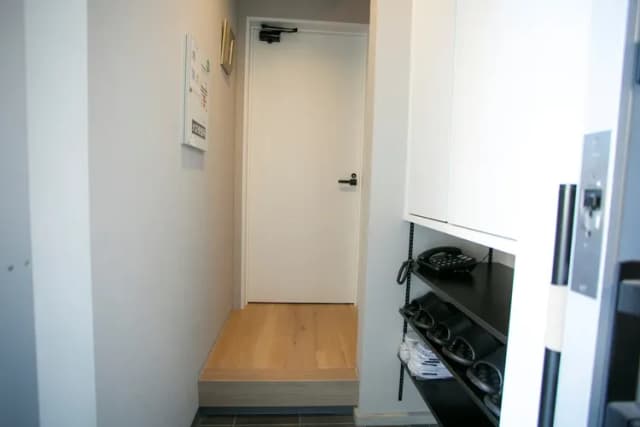 玄関にはたくさんの靴も収納可能です。