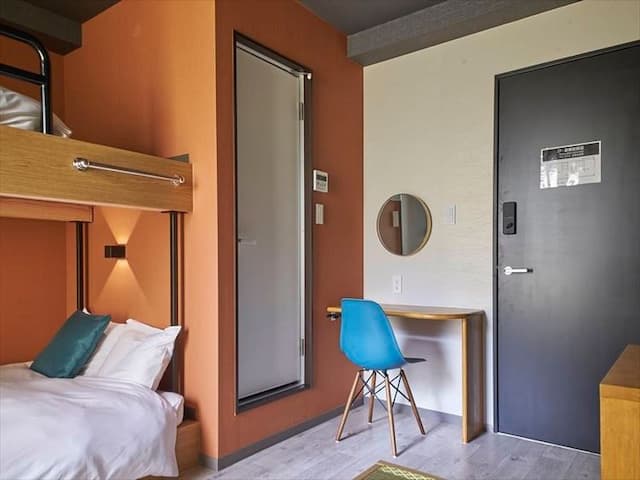 曳舟通旅居｜晴空塔步行12分/京成曳舟站步行6分/方便至成田機場&羽田機場-Quad room with full range of amenities-3