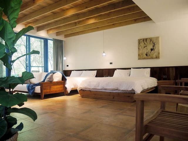 Full Blossoms Garden House-環樹四人房-2