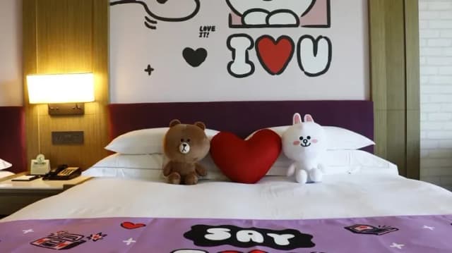 福容大飯店 麗寶樂園-Line Friend 豪華主題家庭房 -含早餐-6