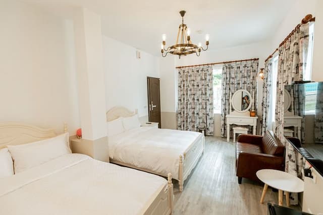 悠悅民宿-園景四人房-2