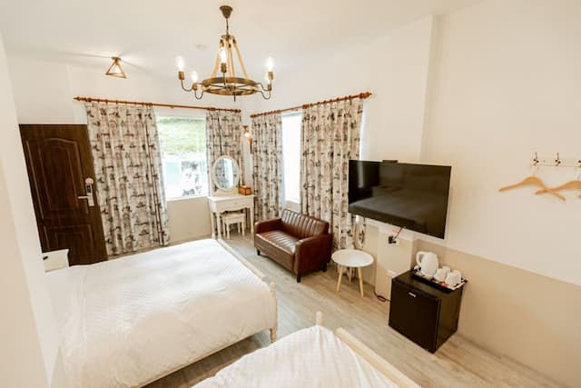 悠悅民宿-園景四人房-4