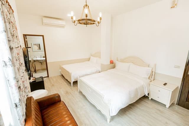 悠悅民宿-園景四人房-1