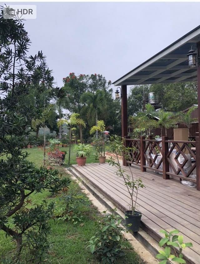 倚月觀荷民宿（可包棟）｜烤肉區、停車場-賞荷小屋-2-5