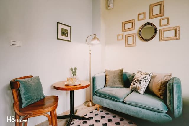 台南海安藝術公寓民宿｜緊鄰神農街/海安路美食商圈-豪華四人房-貳3A.貳5A-5