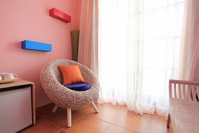 墾丁海之戀旅店-溫馨四人藍房-9