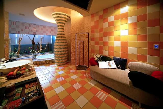 風緻主題精品汽車旅館 | 南台中首選寵物友善旅館-標準雙人房-禁菸【 21：00 後入住 】-4