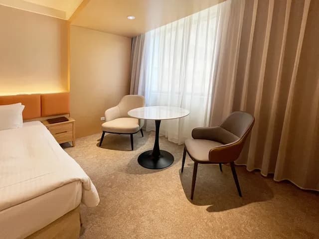 台南大飯店｜贈送小點心-高級雙人房（2小床）-含早餐-3