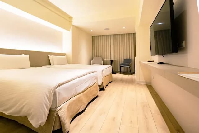 台南大飯店｜贈送小點心-經典雙人房（2小床）-不含早餐-2