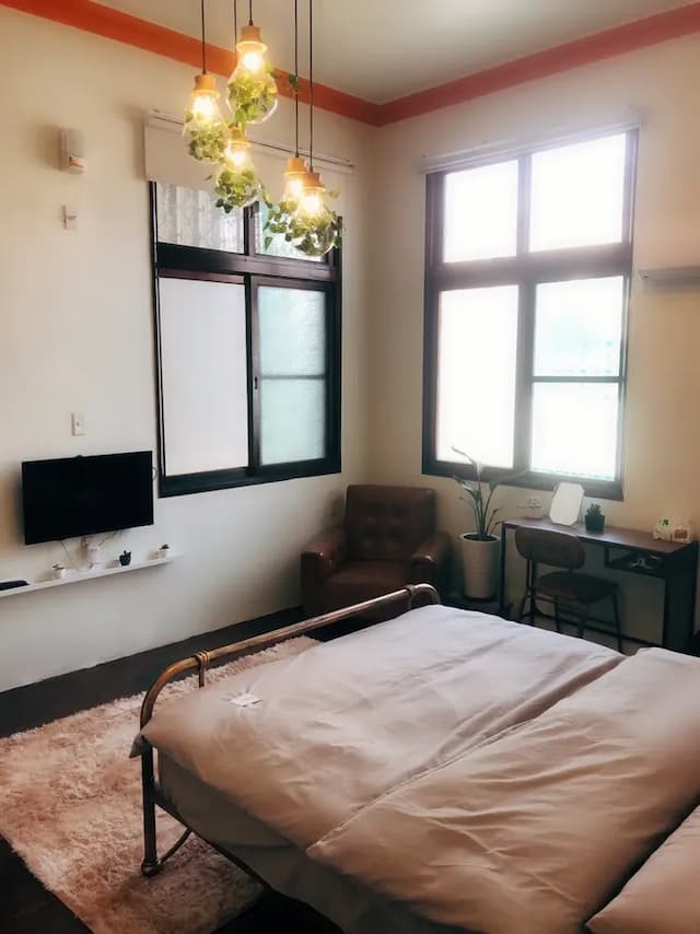 六宿民宿 l 可12-16人台南包棟 | 寵物友善 | 麻將&廚房 | 光陰老宅-四人小天地-13