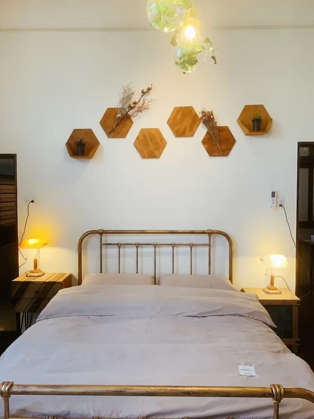 六宿民宿 l 可12-16人台南包棟 | 寵物友善 | 麻將&廚房 | 光陰老宅-四人小天地-11