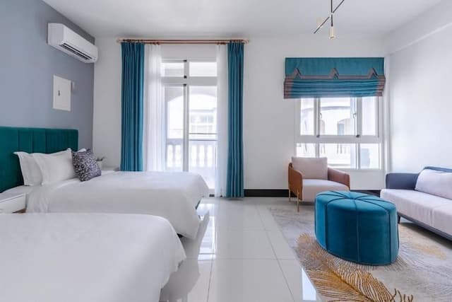 林居民宿-豪華雙床陽台套房 - A201-2