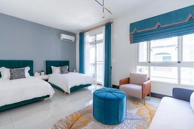 林居民宿-豪華雙床陽台套房 - A201-1