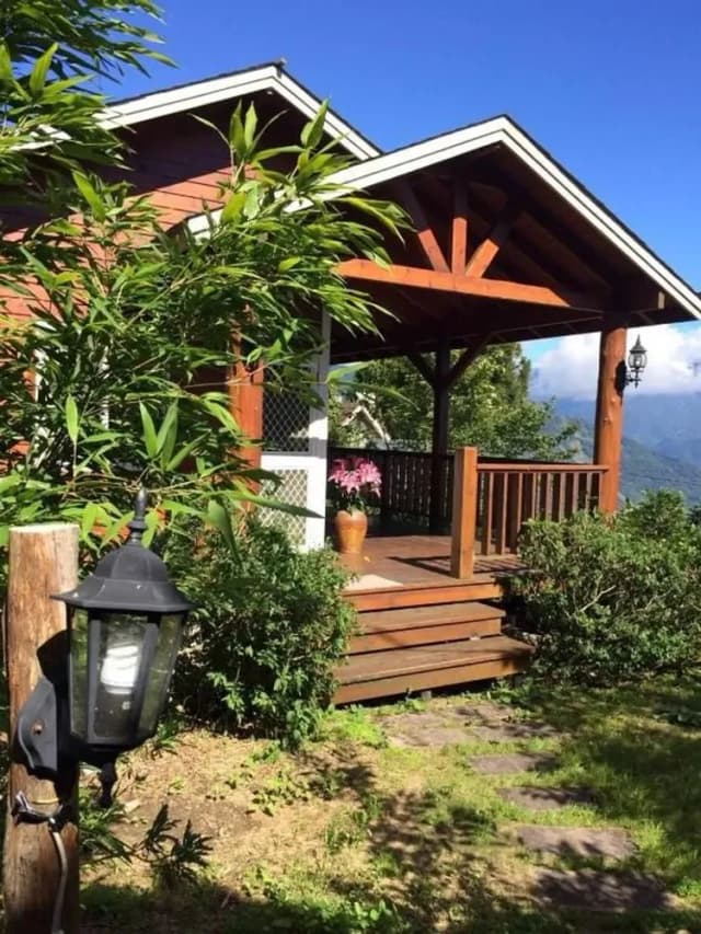 清境 境星雲-藍天花園-雙臥室小木屋-4