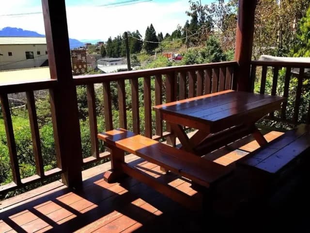 清境 境星雲-藍天花園-雙臥室小木屋-2