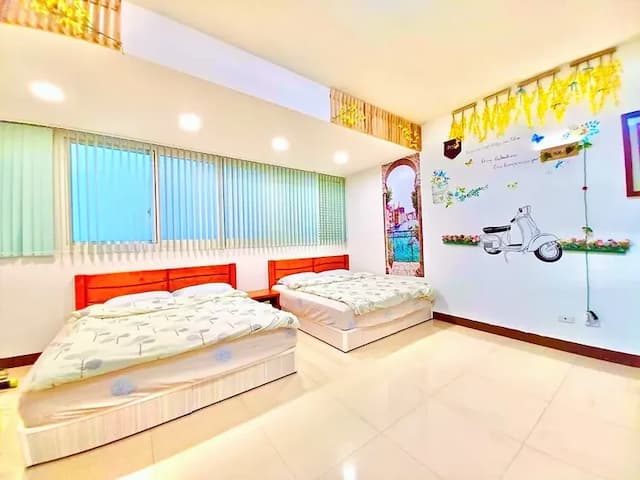 屏東潮州樂活藝術家民宿-藝術二房-1