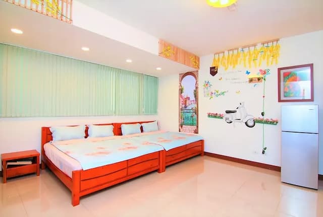 屏東潮州樂活藝術家民宿-藝術二房-2