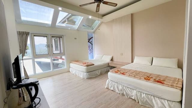 山上林園南投包棟民宿｜可選購34人包棟房型-四季房-夏-2