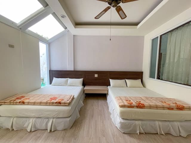 山上林園南投包棟民宿｜可選購34人包棟房型-四季房-秋-3