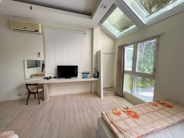 山上林園南投包棟民宿｜可選購34人包棟房型-四季房-秋-4