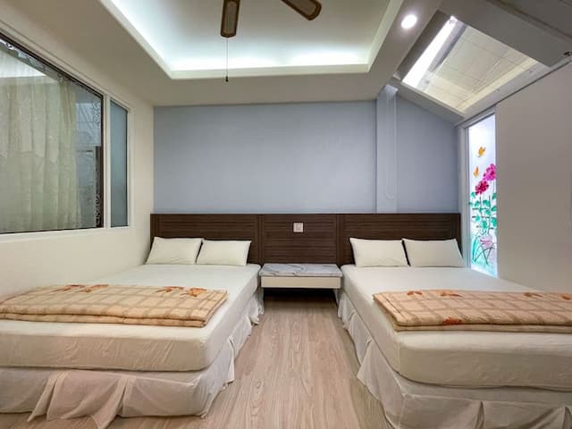 山上林園南投包棟民宿｜可選購34人包棟房型-四季房-冬-5