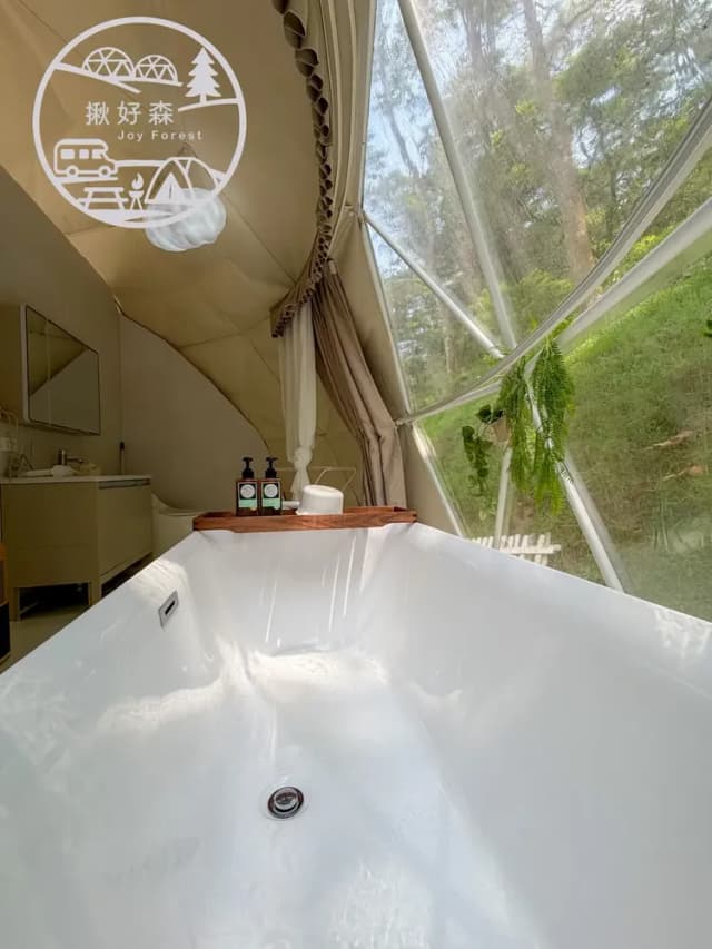 揪好森 Joyforest｜桃園楊梅森林包場豪華帳篷-雲朵房(有浴缸)-3