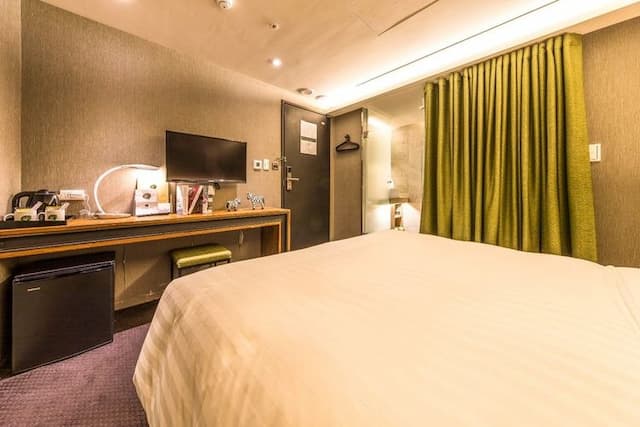 谷墨商旅-標準雙人房 (無窗)-5