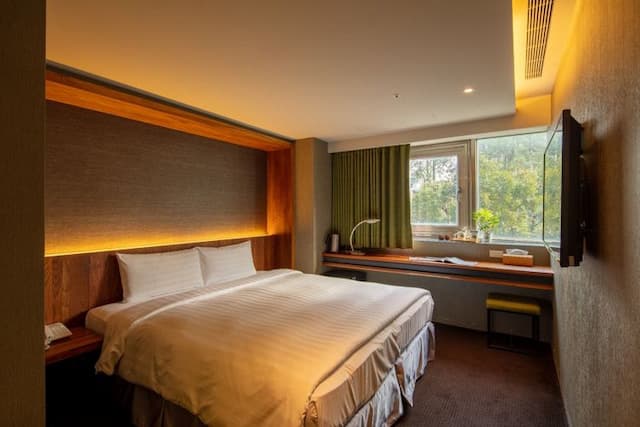 谷墨商旅-高級雙人房-1