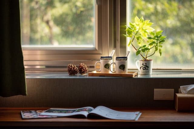 谷墨商旅-高級雙人房-5