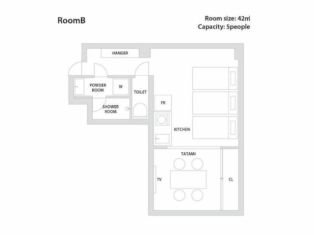 BEYOND HOTEL 高山 3rd-近飛驒民俗村-Room B-9