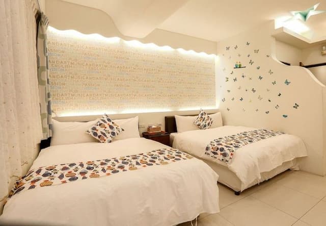 LUCKY STAR B&B HOSTEL-201 Quadruple Room-3