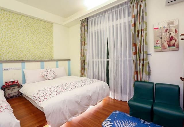 LUCKY STAR B&B HOSTEL-301 Quadruple Room-3