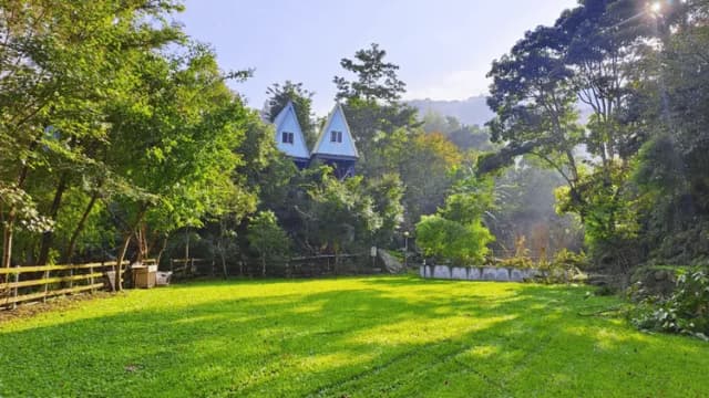 土牧驛健康農莊 | 獨家85折起！頂級原木小木屋、清澈溪流戲水、深山森林浴-【土牧驛營區】自搭帳E區營位4帳_包區-1