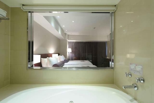 K hotel Yonghe-Superior Double Room-4