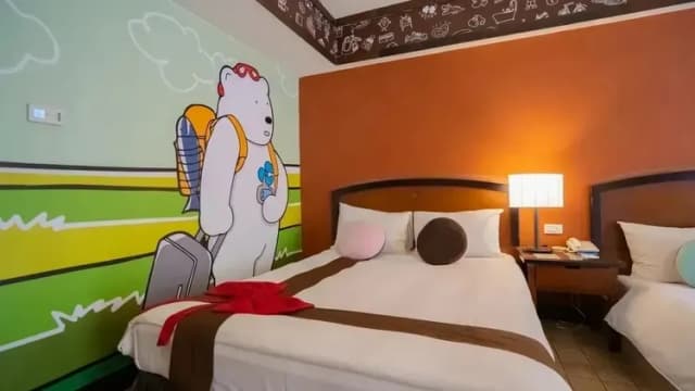 墾丁悠活渡假村｜早餐吃到12點！-『獨家限定』巧克力客房｜升等此房型入住，不分平假日需現場加價$650/晚/房-3