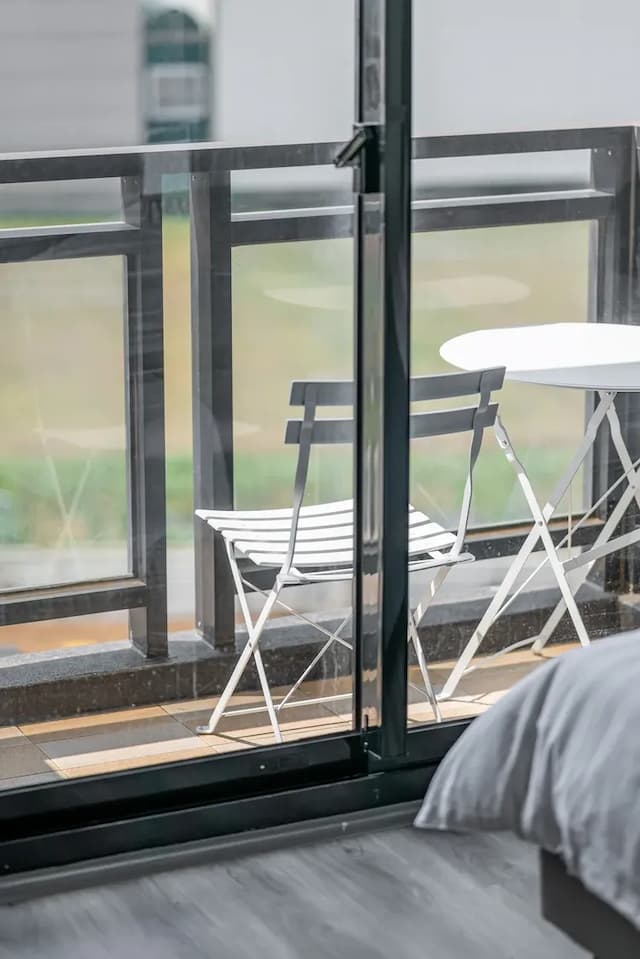 澎湖檸檬草旅店｜全自助入住-高級雙人房-附陽台-12