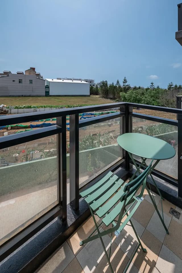 澎湖檸檬草旅店｜全自助入住-高級雙人房-附陽台-7