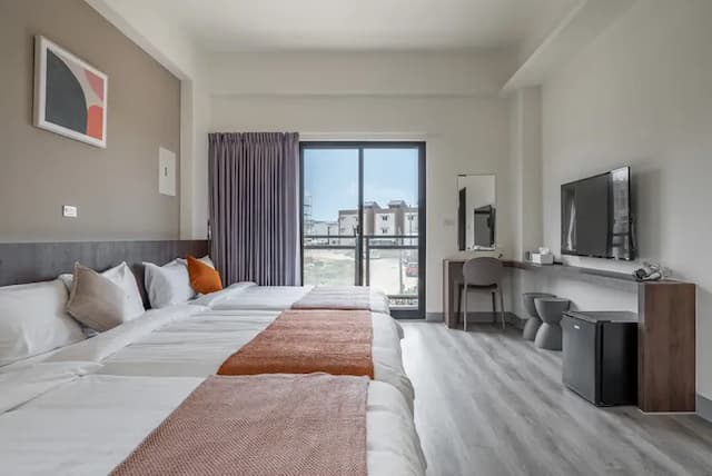 澎湖檸檬草旅店｜全自助入住-家庭套房-附陽台-4