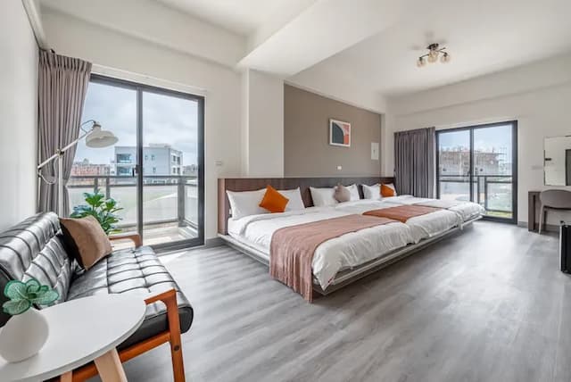 澎湖檸檬草旅店｜全自助入住-家庭套房-附陽台-1